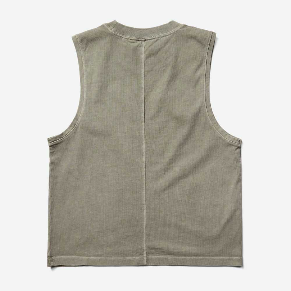 Women's Merrell Sunbaked Tank Tops Grey | Israel-137896