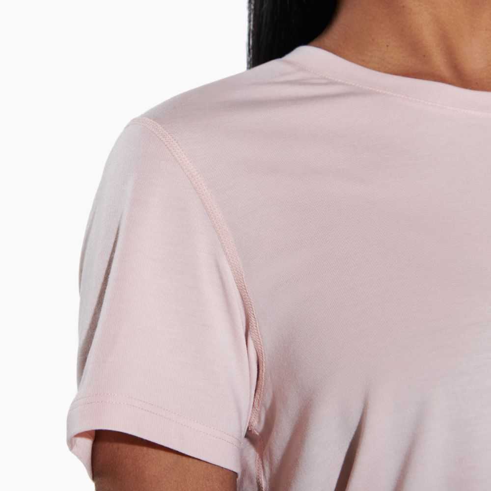 Women's Merrell Tencel T Shirts Rose | Israel-394076