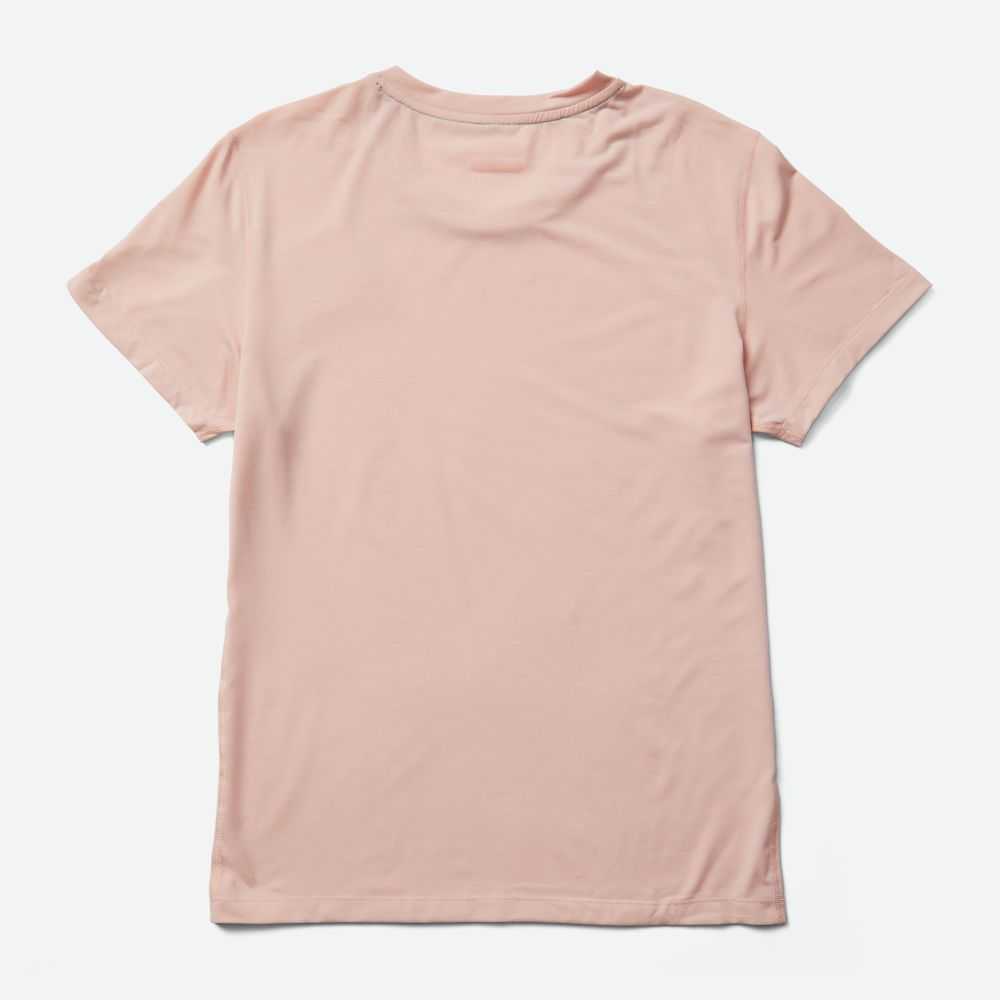 Women's Merrell Tencel T Shirts Rose | Israel-394076