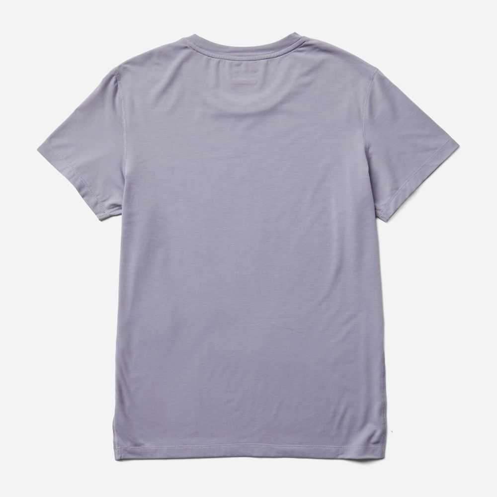 Women's Merrell Tencel T Shirts Silver | Israel-7931802