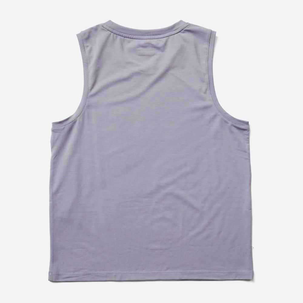 Women's Merrell Tencel Tank Tops Silver | Israel-8702693