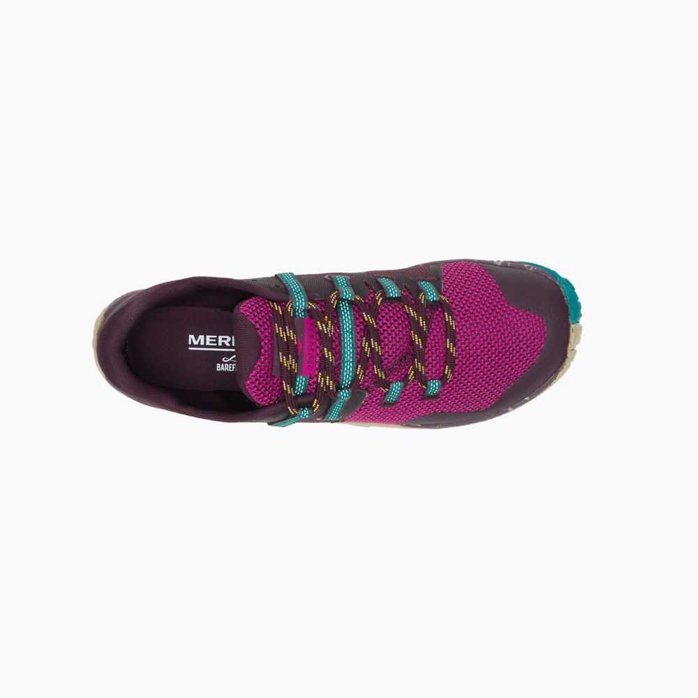 Women's Merrell Trail Glove 6 Eco Barefoot Shoes Fuchsia | Israel-4710389