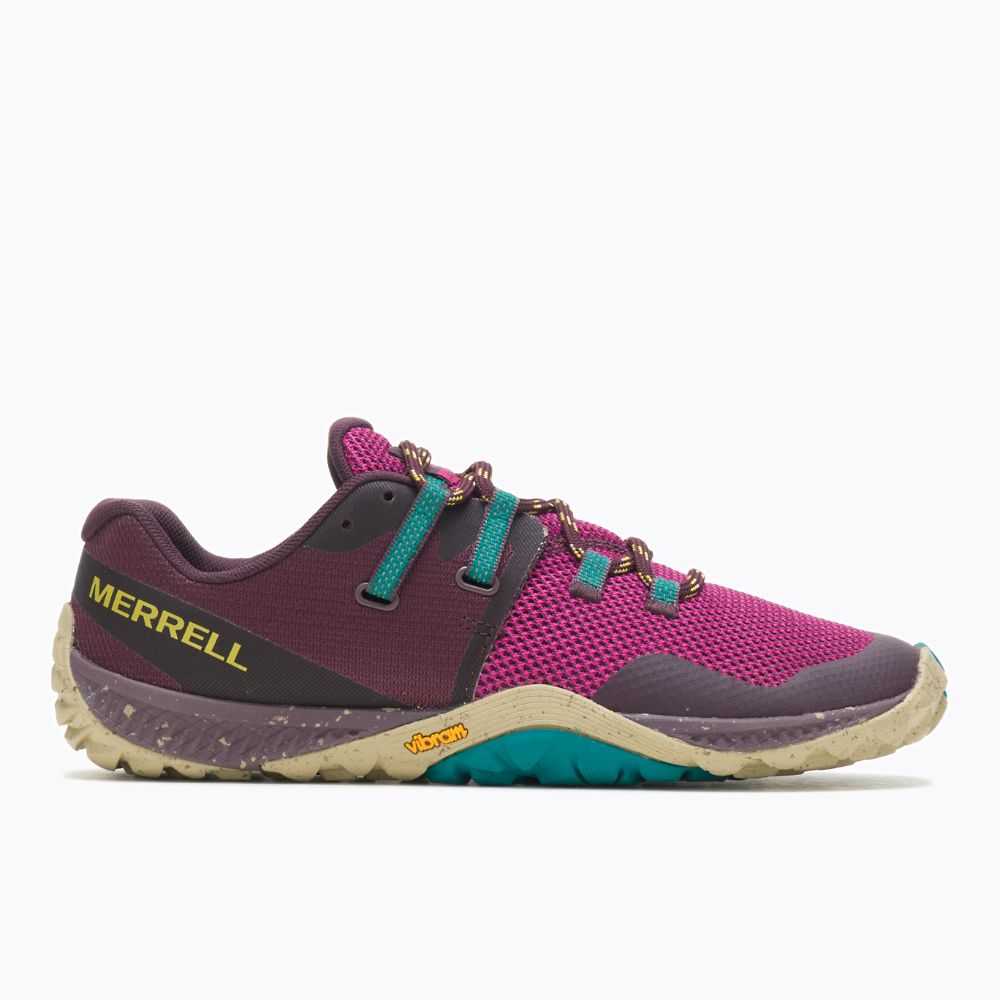 Women\'s Merrell Trail Glove 6 Eco Barefoot Shoes Fuchsia | Israel-4710389