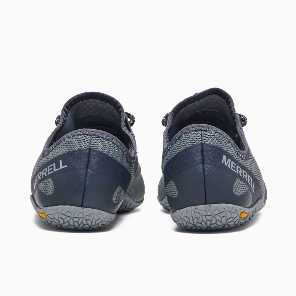 Women's Merrell Vapor Glove 5 Trail Running Shoes Dark Blue | Israel-4831029