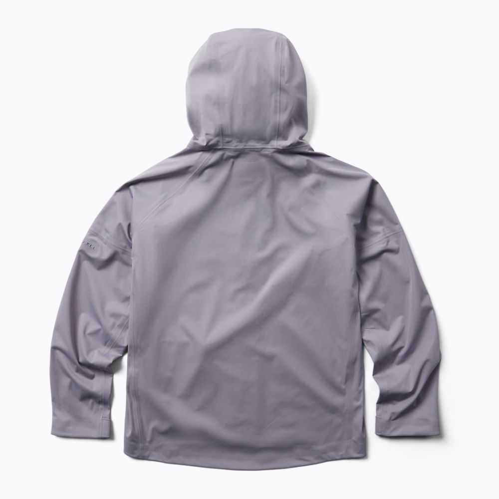 Women's Merrell Whisper Rain Jackets Silver | Israel-0982367