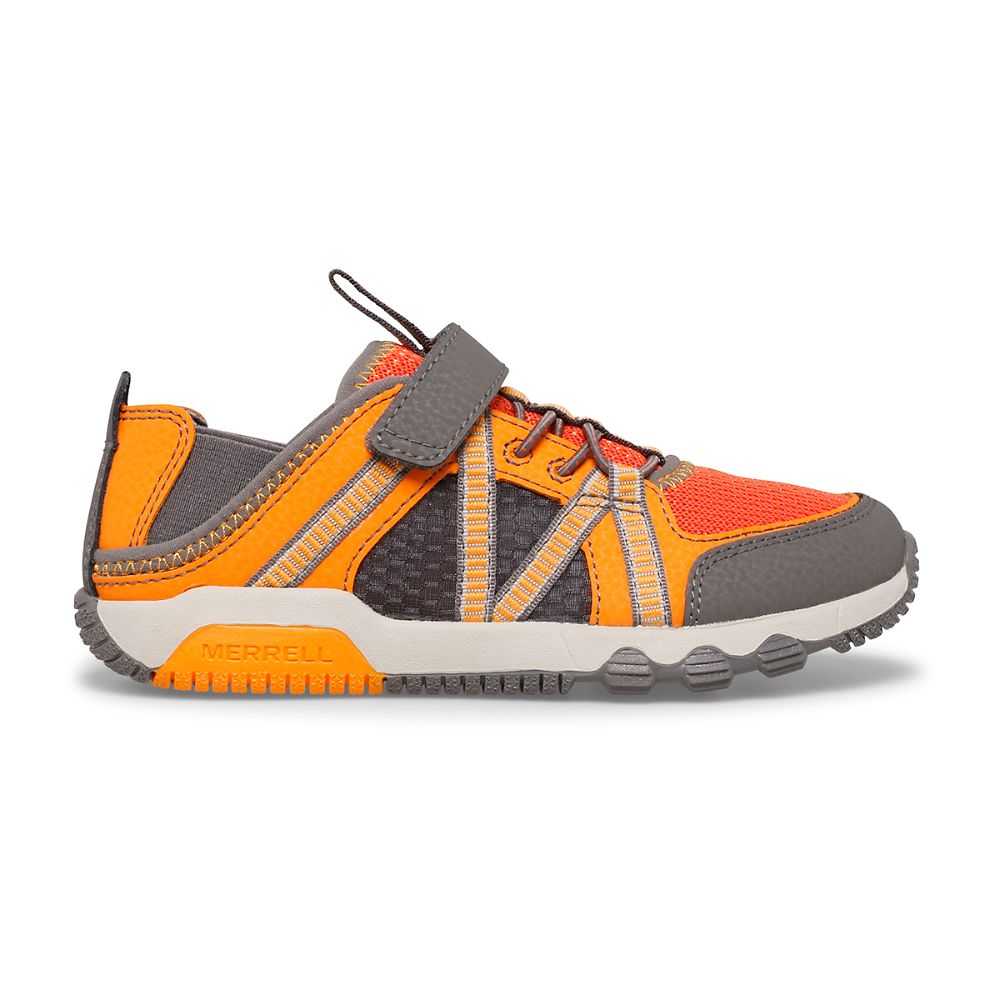 Boys' Merrell Hydro Sneakers Grey/Orange | Israel-1374028