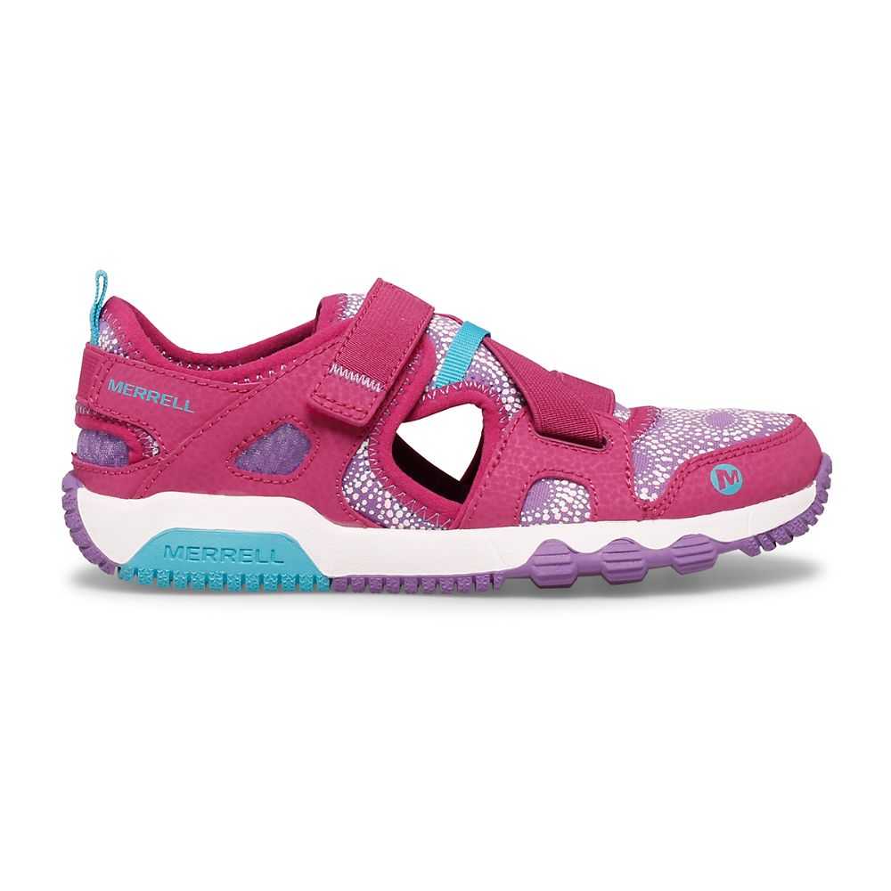 Boys' Merrell Hydro Water Shoes Fuchsia | Israel-968370