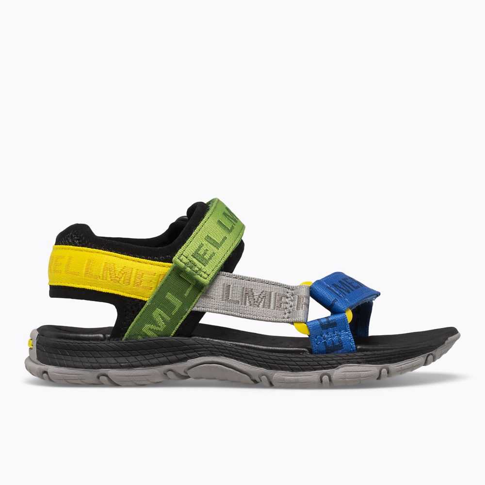 Boys' Merrell Kahuna Web Sandals Black/Multicolor | Israel-3816947