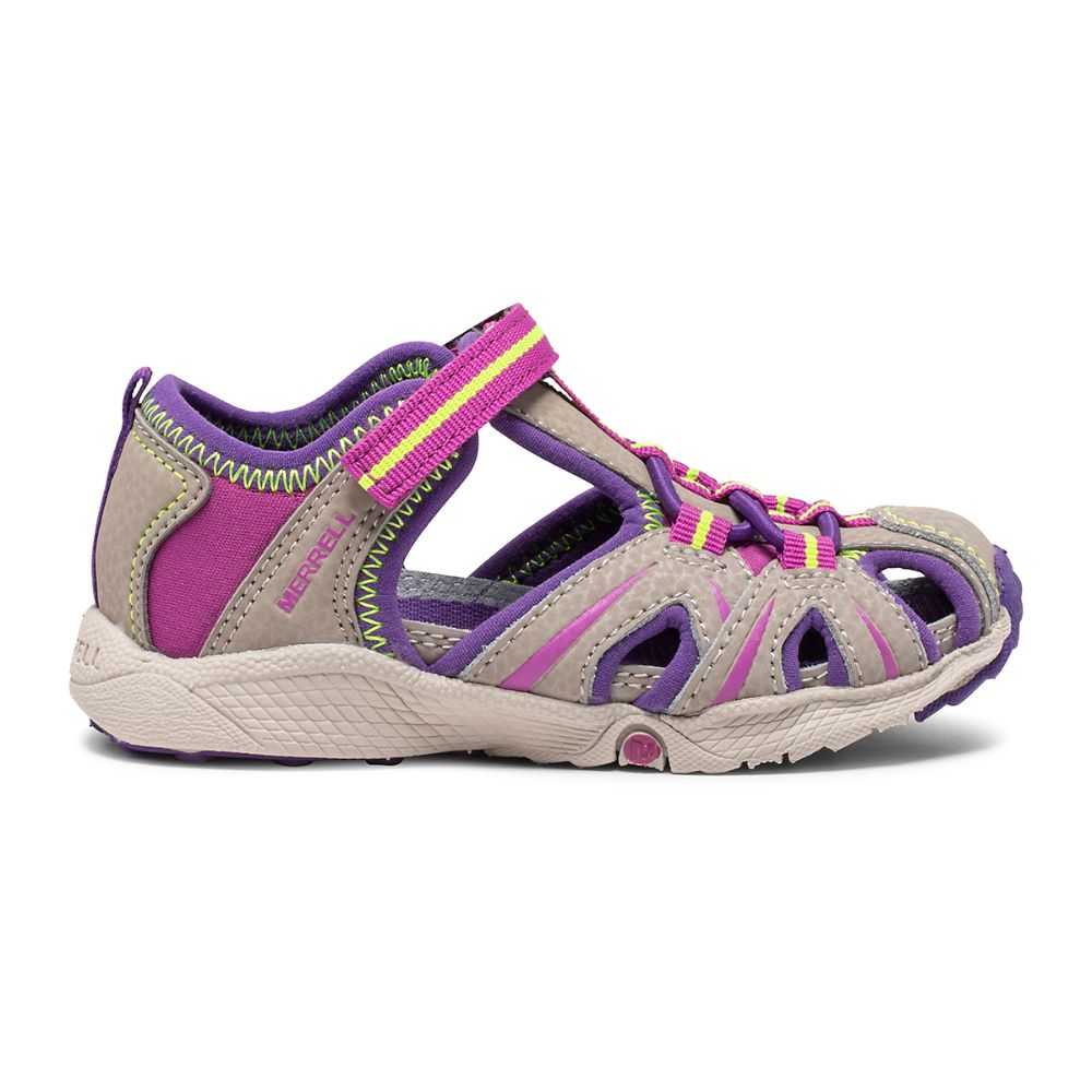 Girls' Merrell Hydro Water Shoes Brown/Purple | Israel-4907218