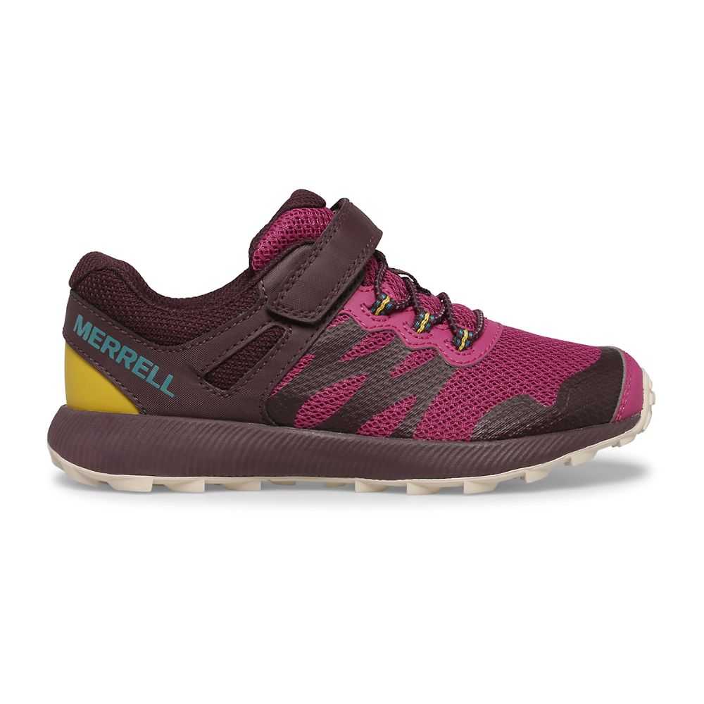 Girls' Merrell Nova 2 Sneakers Fuchsia | Israel-9780614