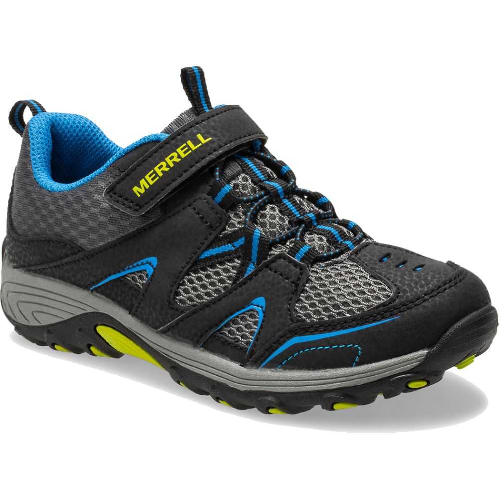 Girls' Merrell Trail Chaser Sneakers Black/Blue | Israel-123087