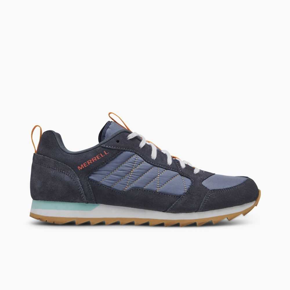 Men's Merrell Alpine Sneakers Dark Blue | Israel-096348