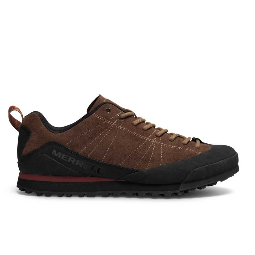 Men's Merrell Catalyst Pro Sneakers Brown | Israel-431276