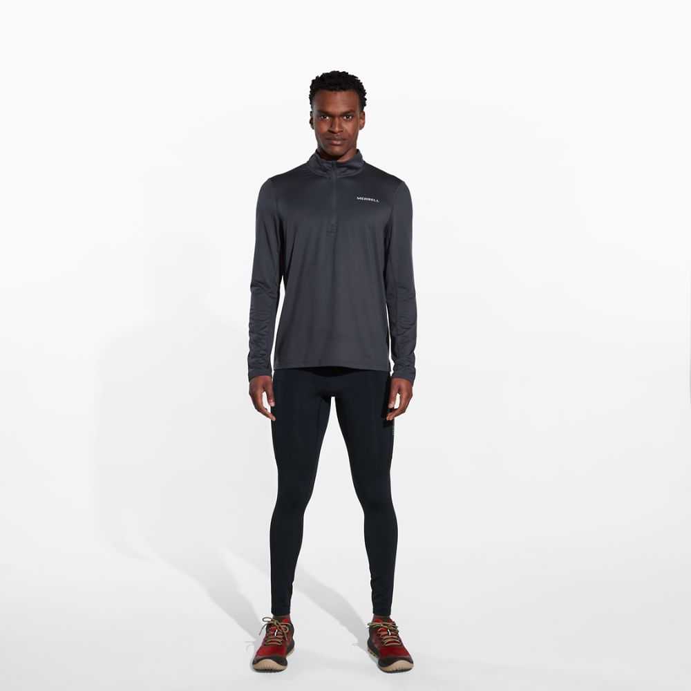 Men's Merrell Evermove Leggings Black | Israel-971430