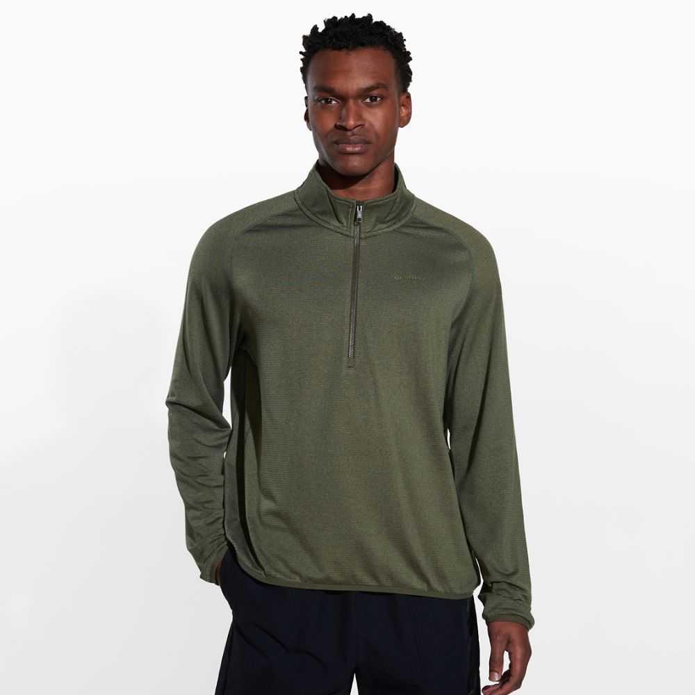 Men's Merrell Geotex Sweatshirts Olive | Israel-379248