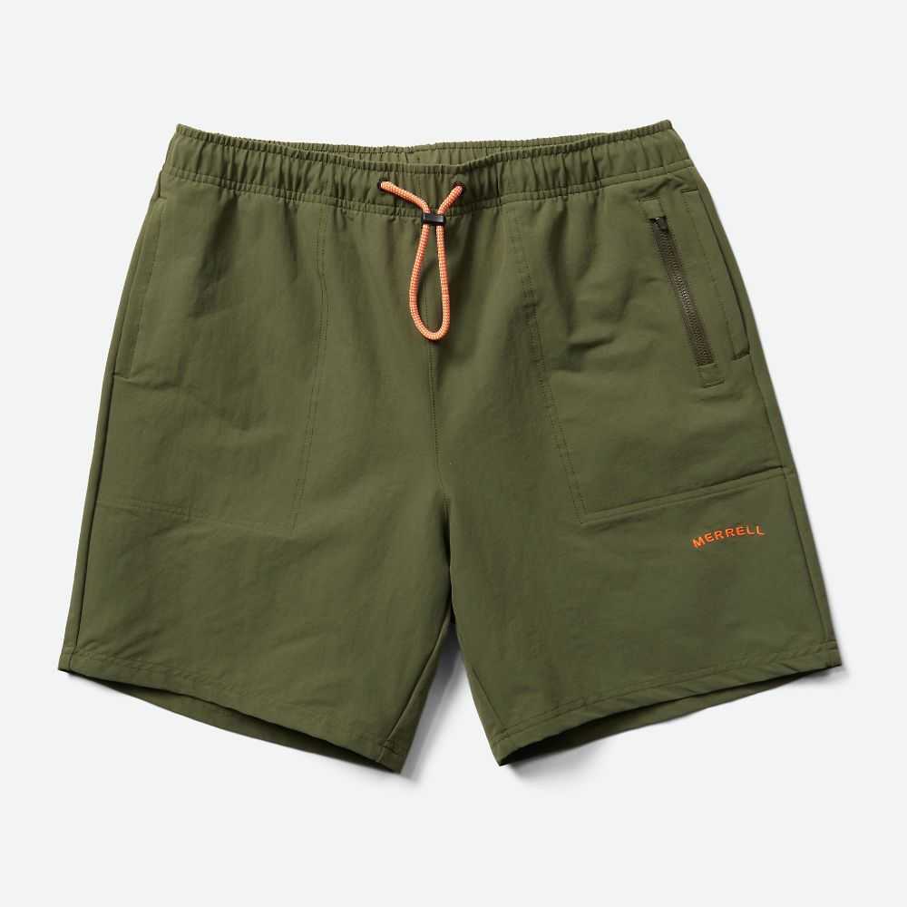 Men's Merrell Hayes Shorts Olive | Israel-894162