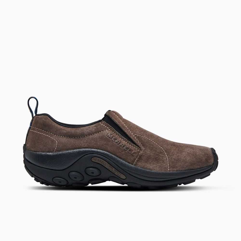 Men's Merrell Jungle Moc Casual Shoes Dark Brown | Israel-6217908