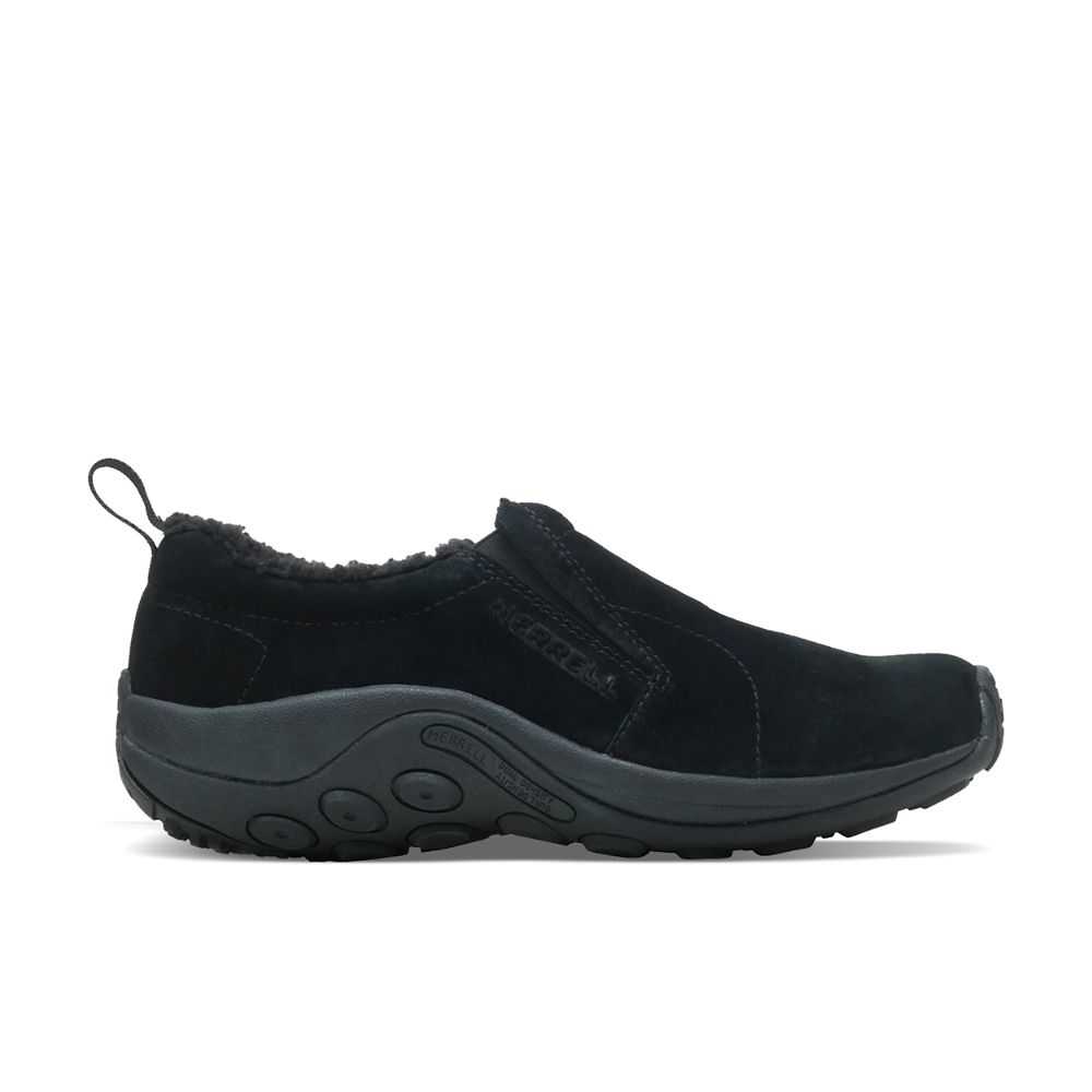 Men's Merrell Jungle Moc Slip On Shoes Black | Israel-302486