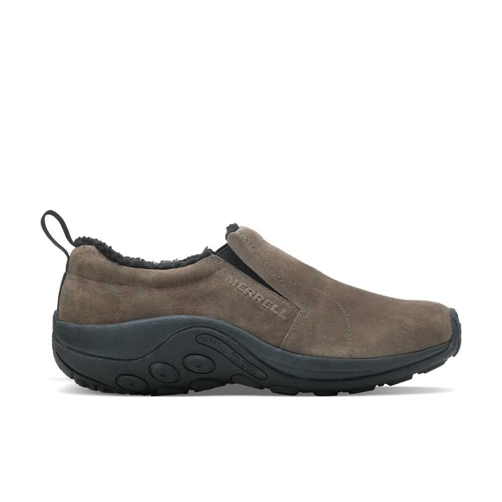 Men's Merrell Jungle Moc Slip On Shoes Grey | Israel-8302164