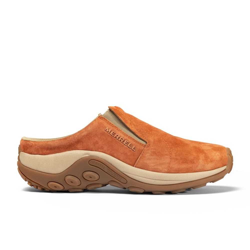 Men's Merrell Jungle Slide Slip On Shoes Copper | Israel-963041