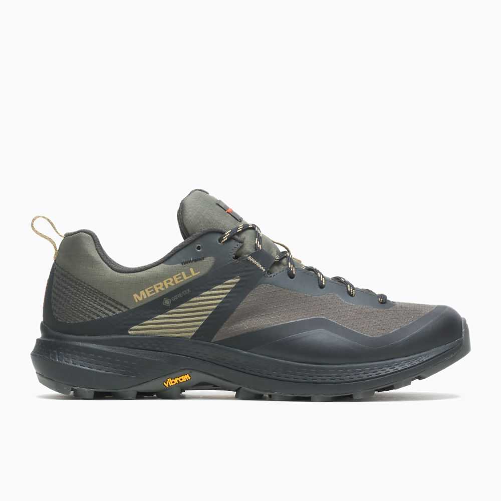 Men's Merrell MQM 3 GORE-TEX® Hiking Shoes Olive | Israel-624109