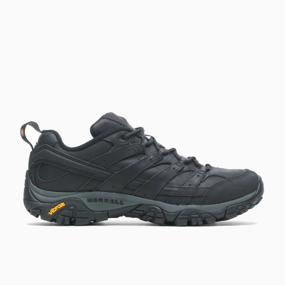 Men's Merrell Moab 2 Prime Hiking Shoes Black | Israel-480293