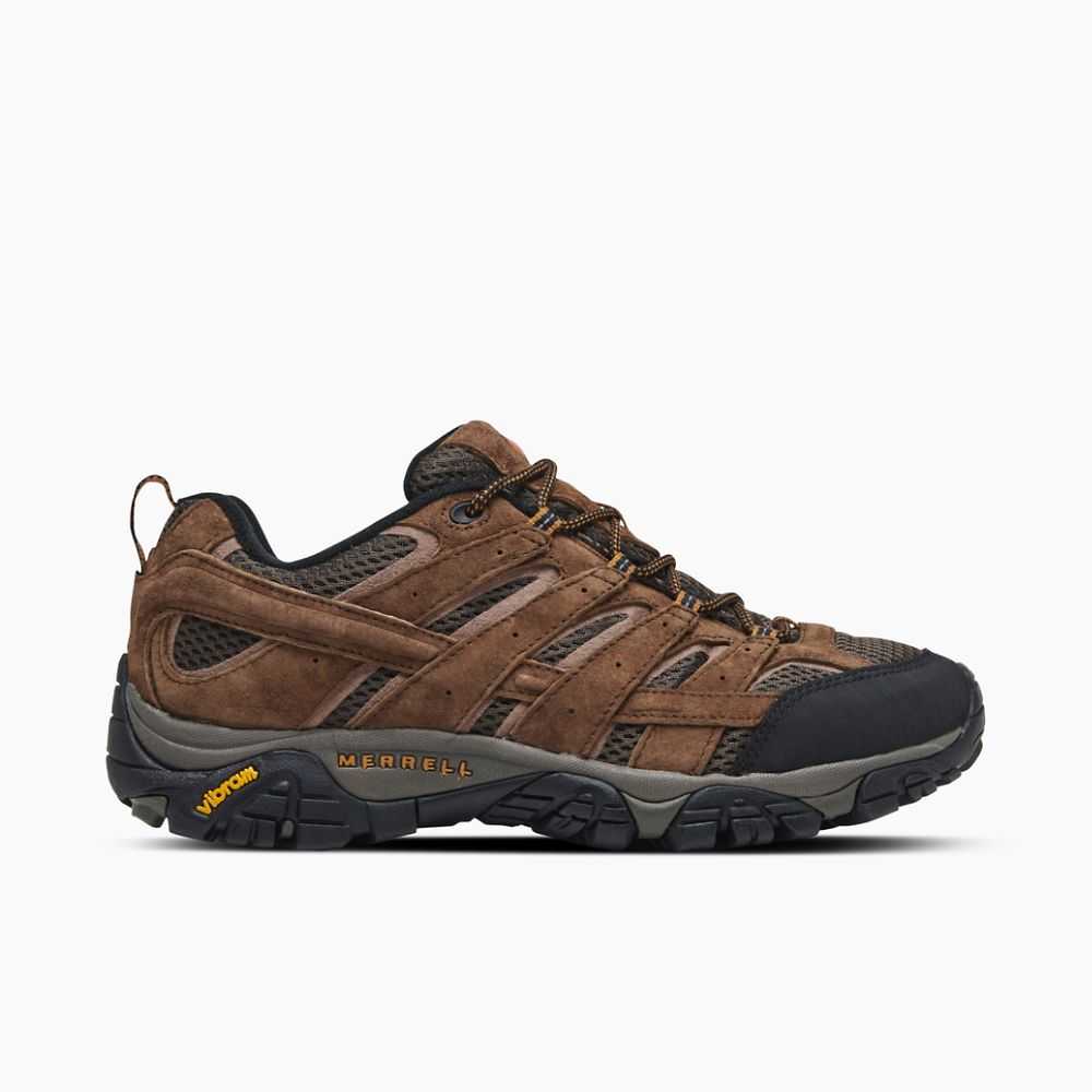 Men's Merrell Moab 2 Ventilator Hiking Shoes Brown | Israel-4237908