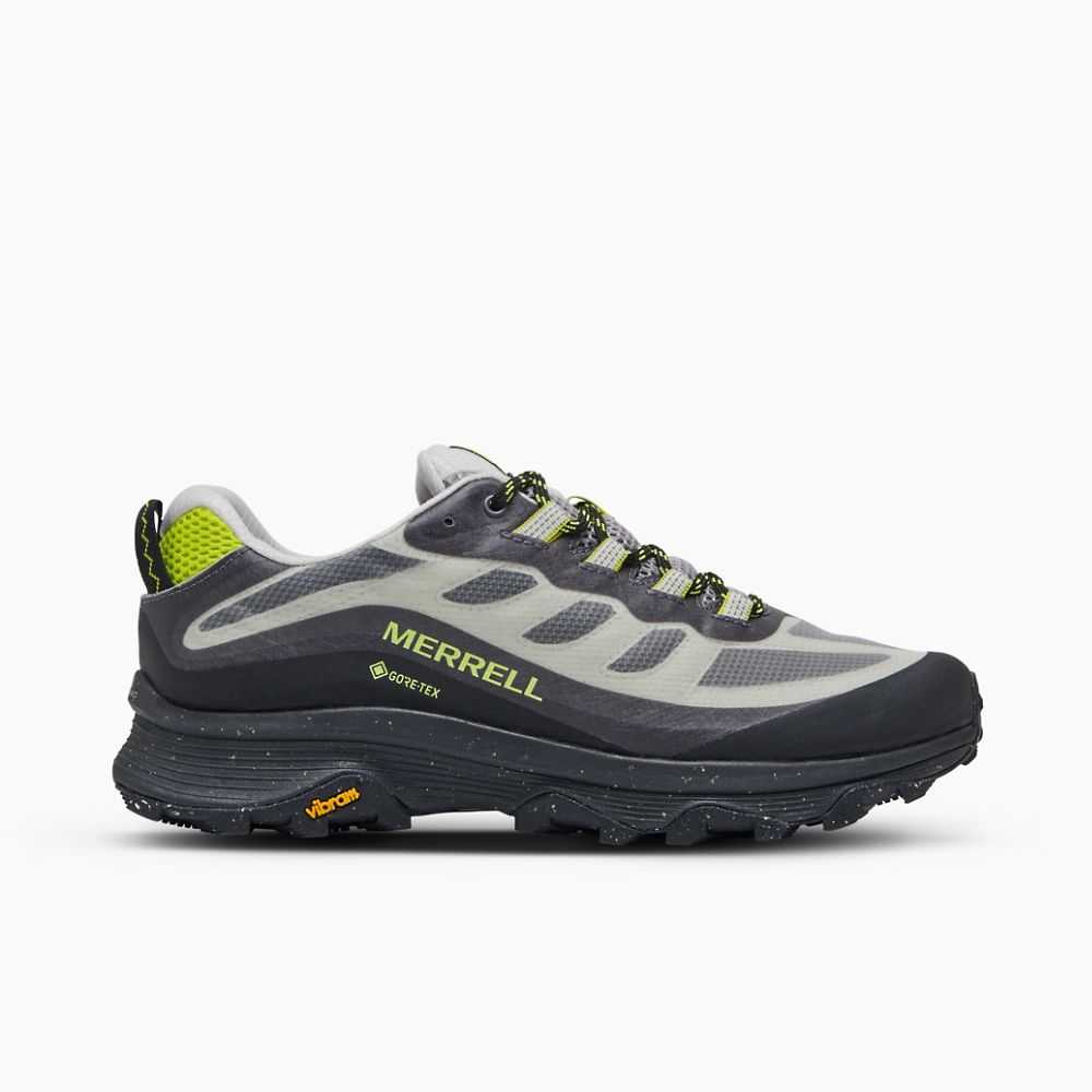 Men's Merrell Moab Speed GORE-TEX® Hiking Shoes Deep Grey | Israel-964378