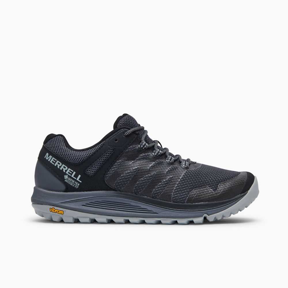 Men's Merrell Nova 2 GORE-TEX® Trail Running Shoes Grey | Israel-817206