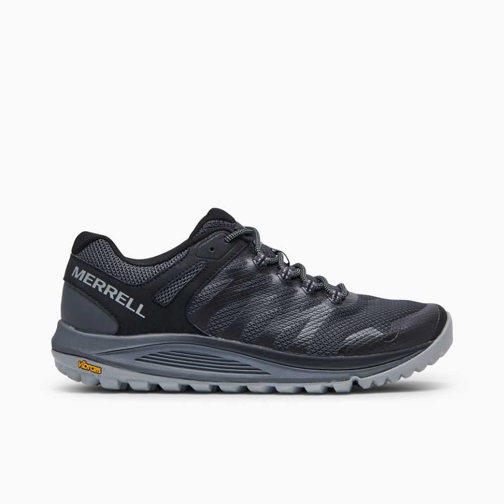 Men's Merrell Nova 2 Walking Shoes Black | Israel-0874932