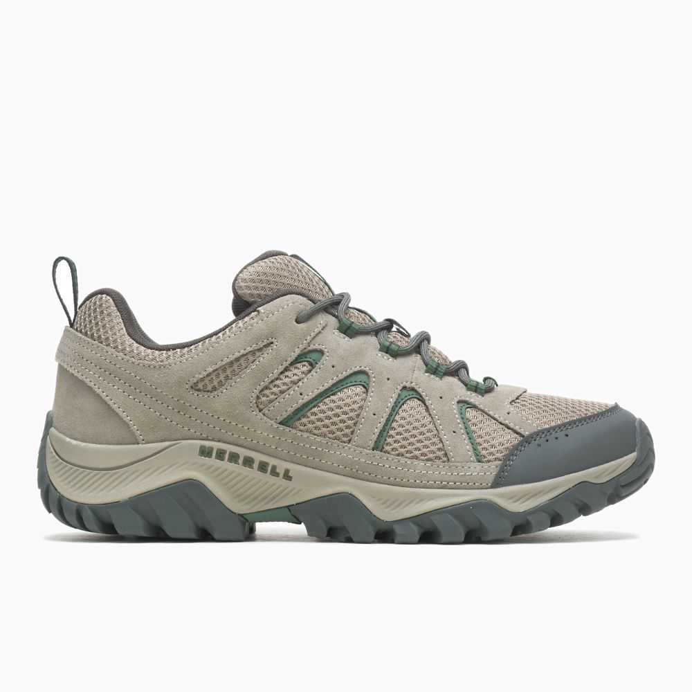 Men's Merrell Oakcreek Hiking Shoes Brown | Israel-4137628