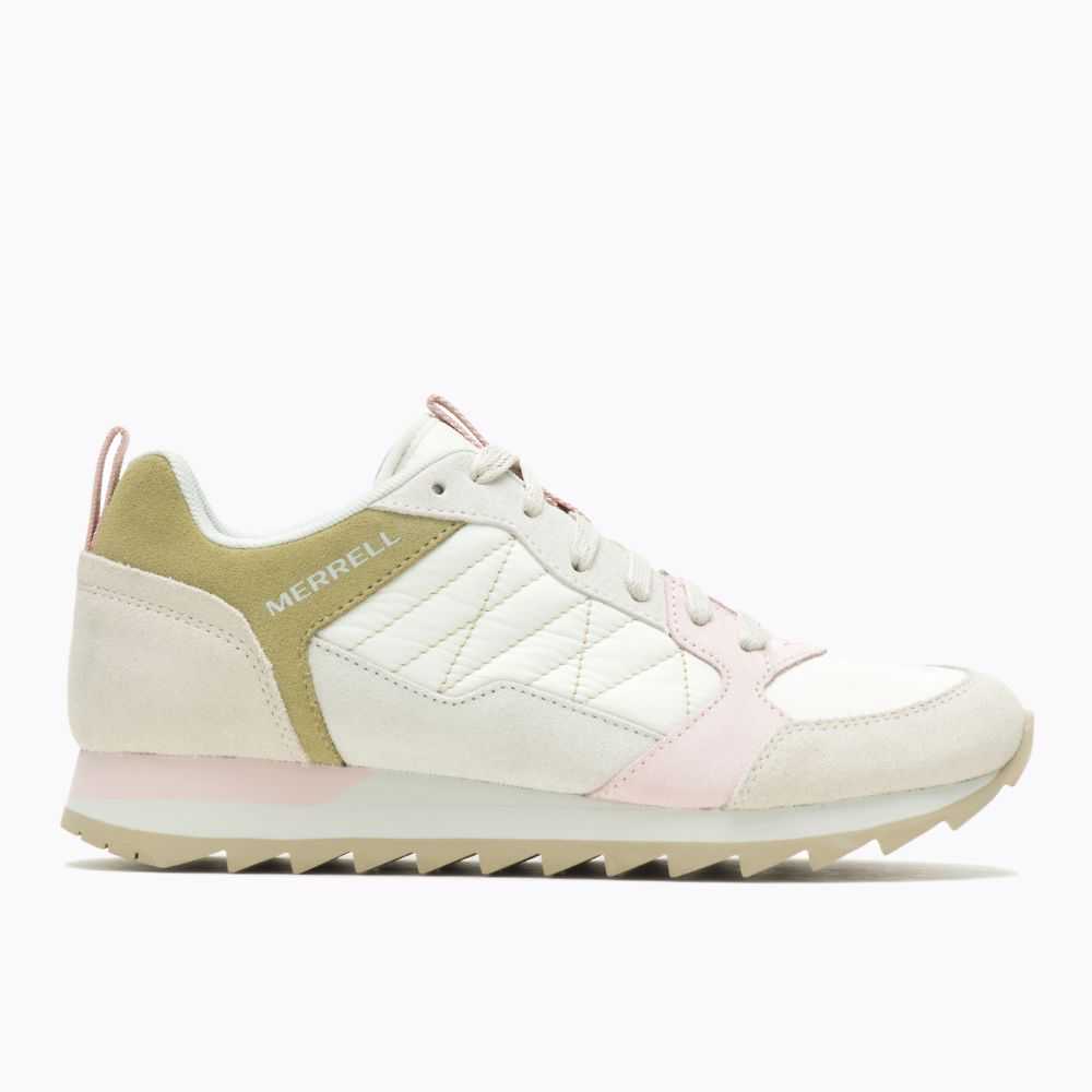 Women's Merrell Alpine Sneakers Beige/Rose | Israel-714032