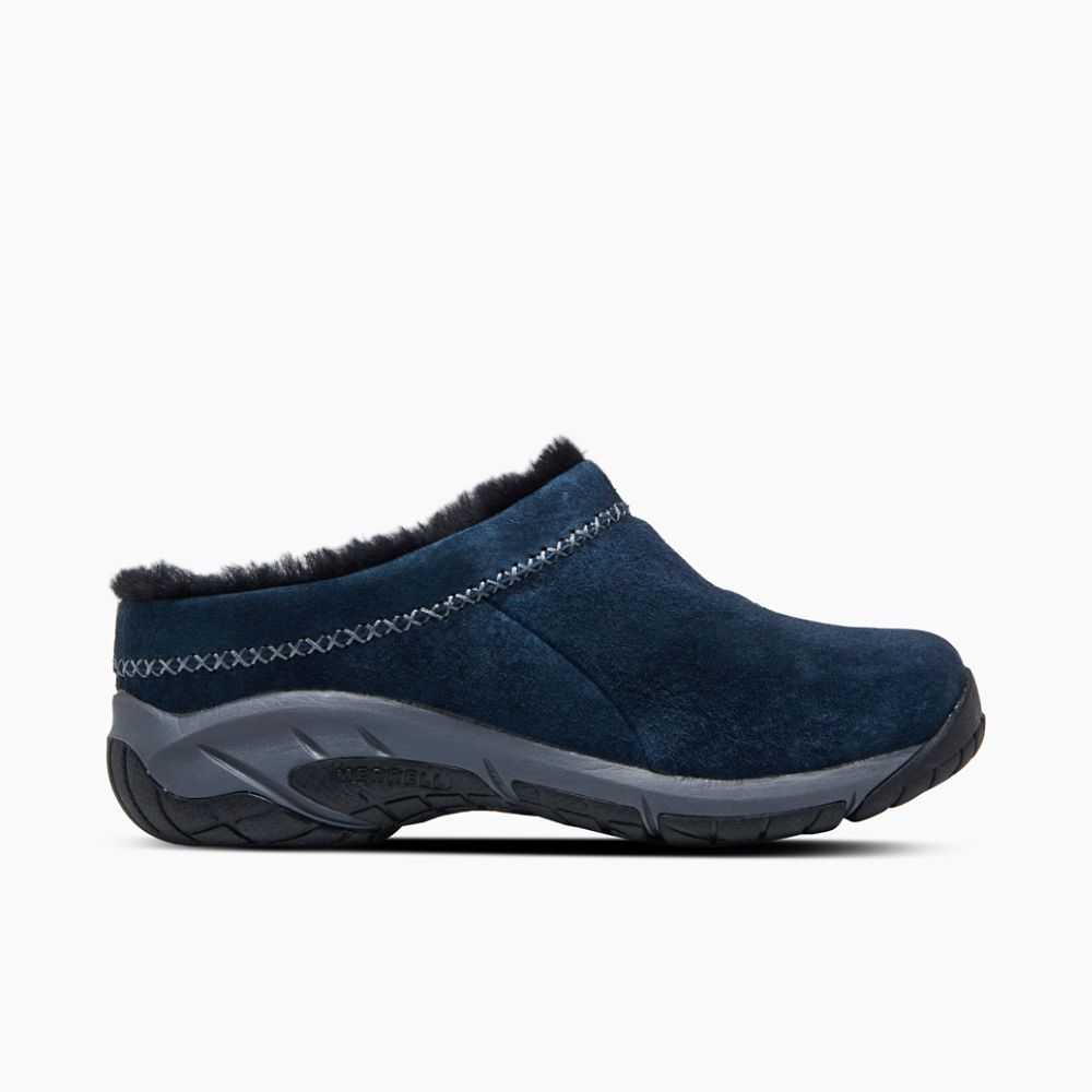 Women's Merrell Encore Ice 4 Slip On Shoes Navy | Israel-219743