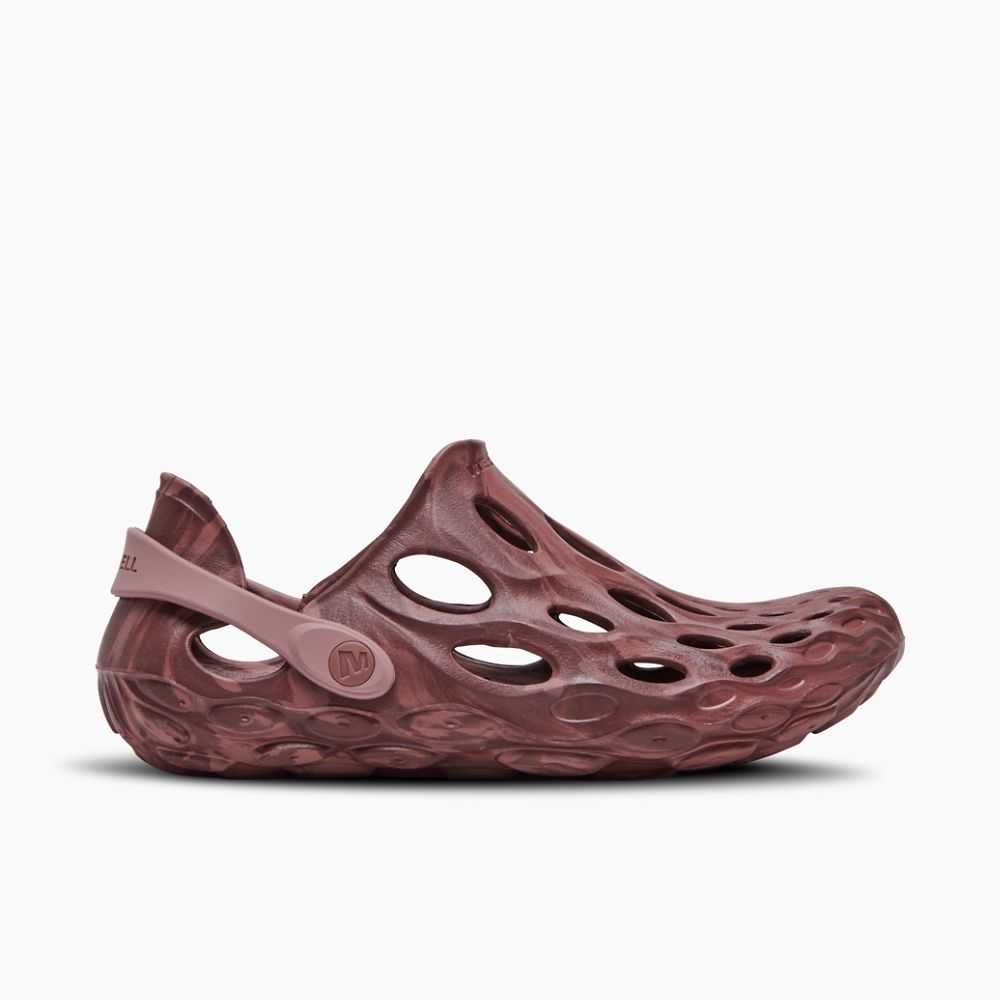 Women's Merrell Hydro Moc Hiking Sandals Burgundy | Israel-182640