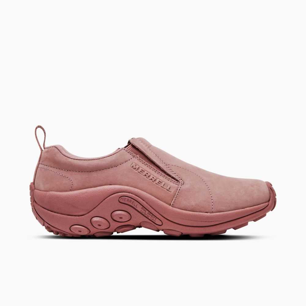 Women's Merrell Jungle Moc Casual Shoes Rose | Israel-486719