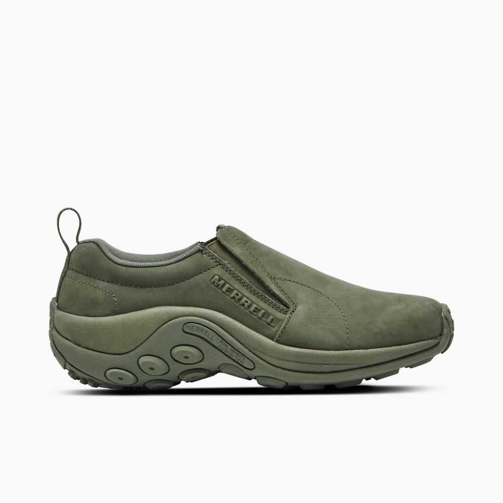 Women's Merrell Jungle Moc Casual Shoes Dark Green | Israel-639471