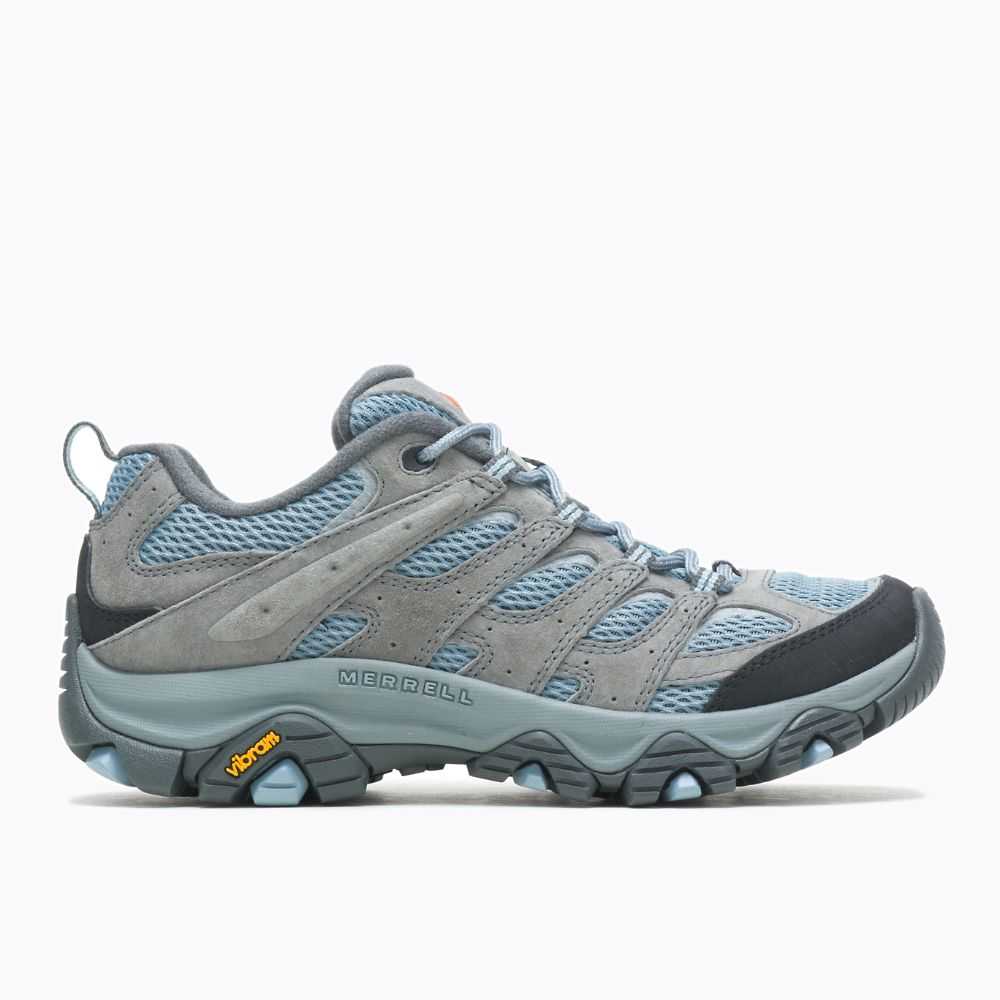 Women's Merrell Moab 3 Hiking Shoes Blue | Israel-132089