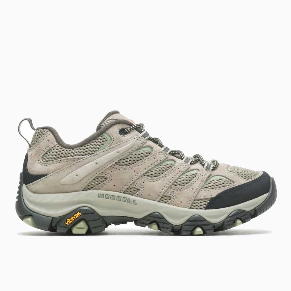 Women's Merrell Moab 3 Hiking Shoes Light Grey | Israel-716249