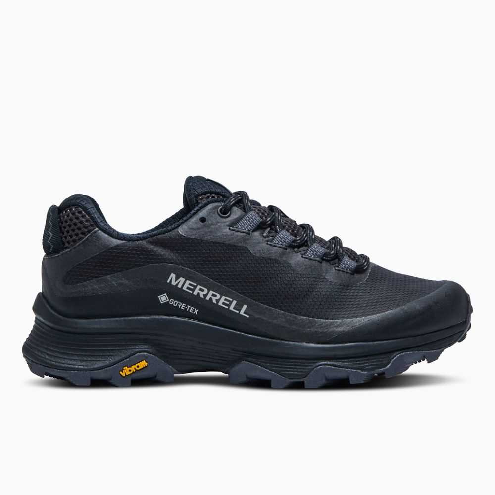 Women's Merrell Moab Speed GORE-TEX® Sneakers Black | Israel-792148