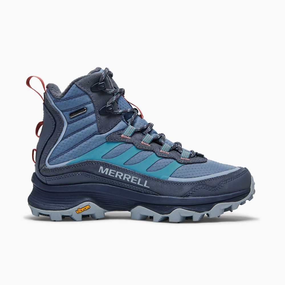 Buy Womens Merrell Hiking Boots Cheap - Moab 3 Mid GORE-TEX® White