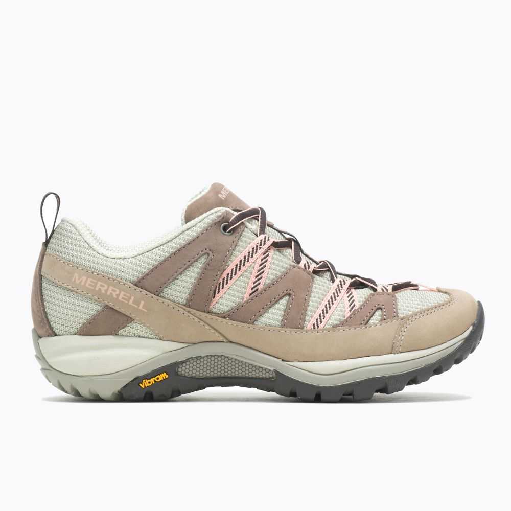 Women's Merrell Siren Sport 3 Wide Width Sneakers Khaki | Israel-036821