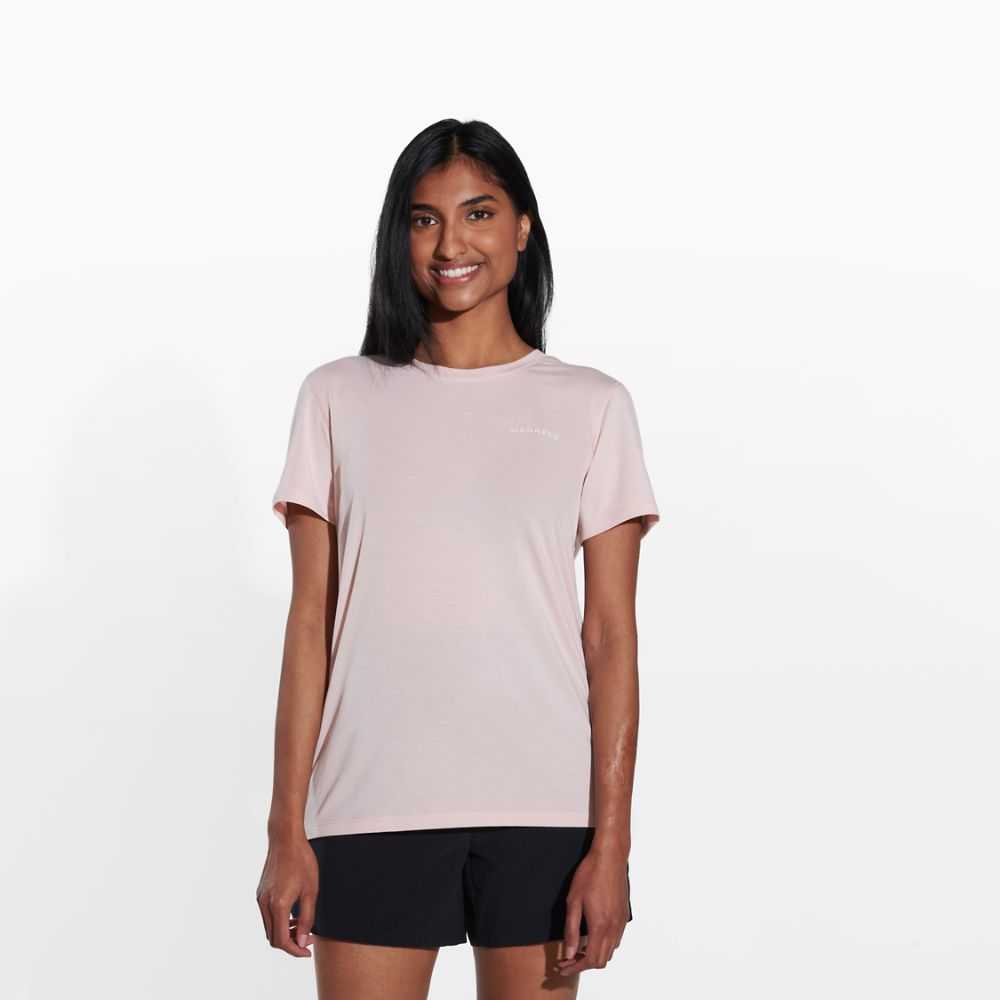 Women's Merrell Tencel T Shirts Rose | Israel-394076