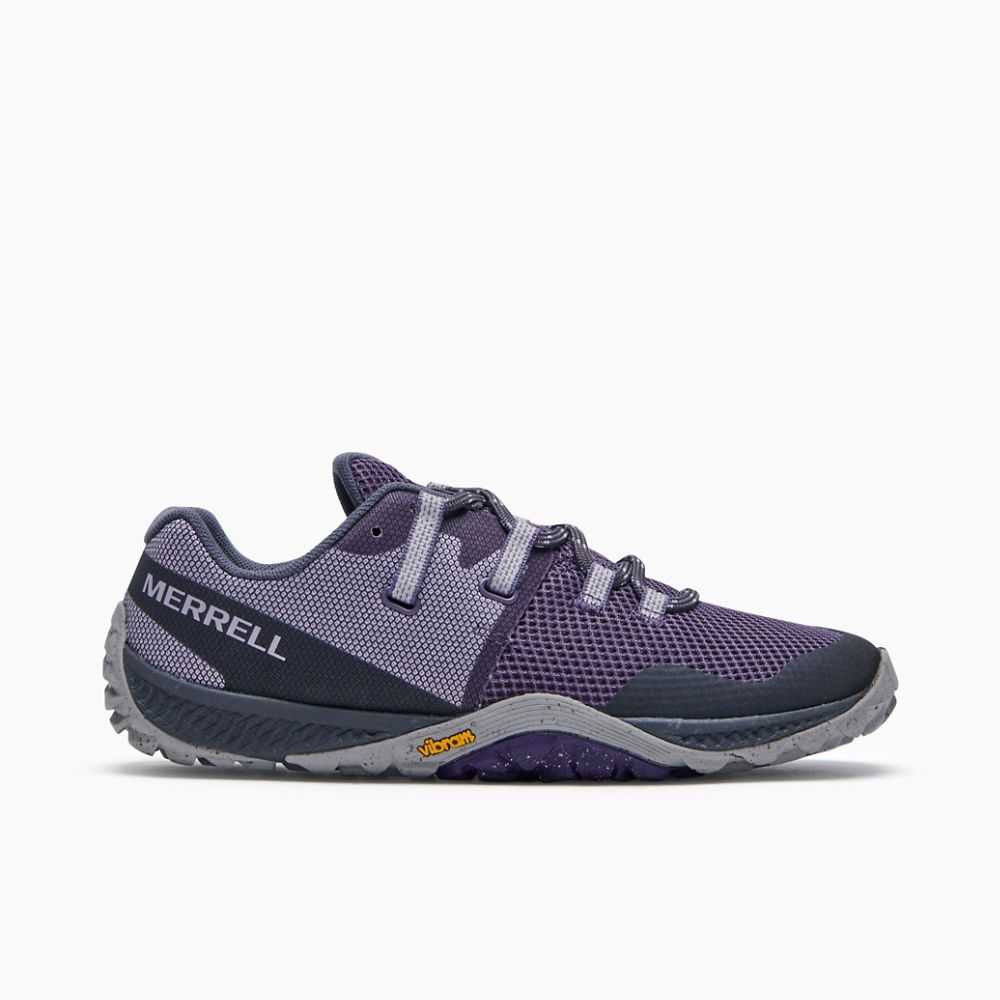 Women's Merrell Trail Glove 6 Eco Barefoot Shoes Deep Grey | Israel-638247