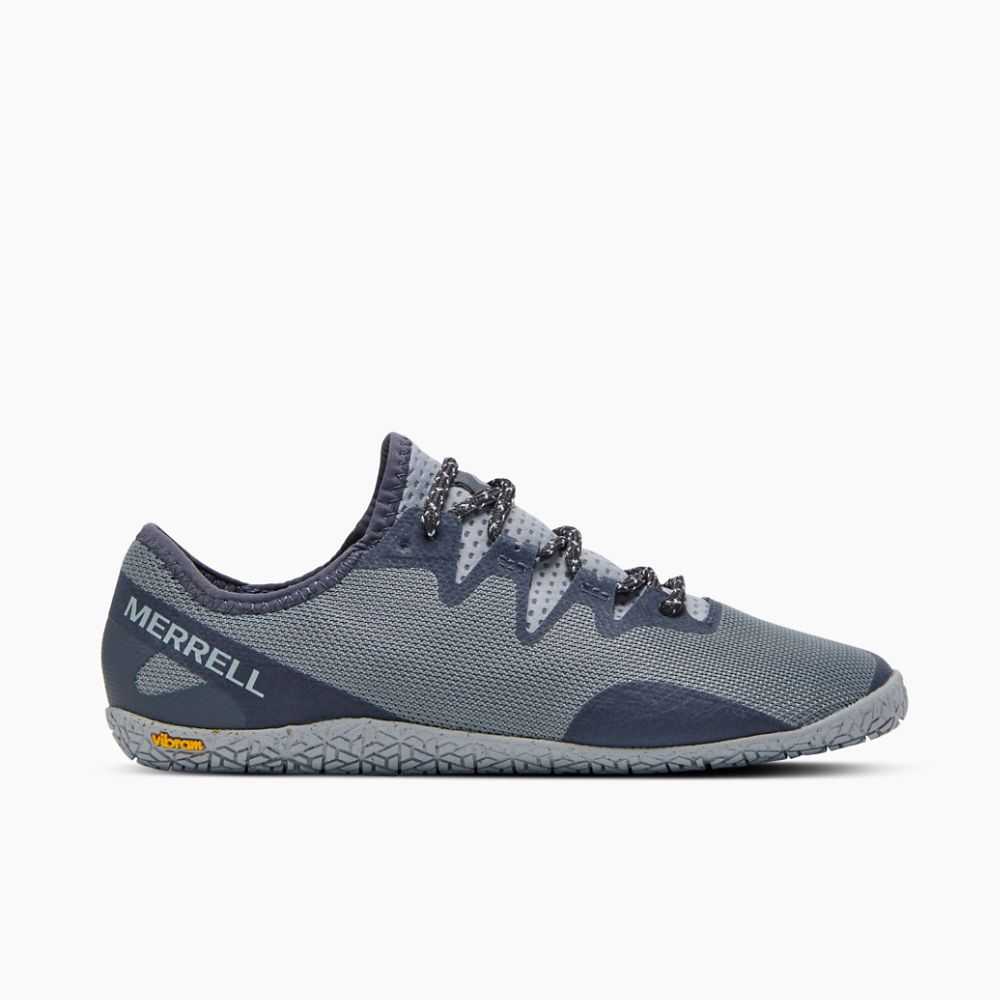 Women's Merrell Vapor Glove 5 Trail Running Shoes Dark Blue | Israel-4831029